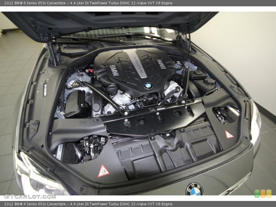 4.4 Liter DI TwinPower Turbo DOHC 32-Valve VVT V8 Engine for the 2012 BMW 6 Series #74617688