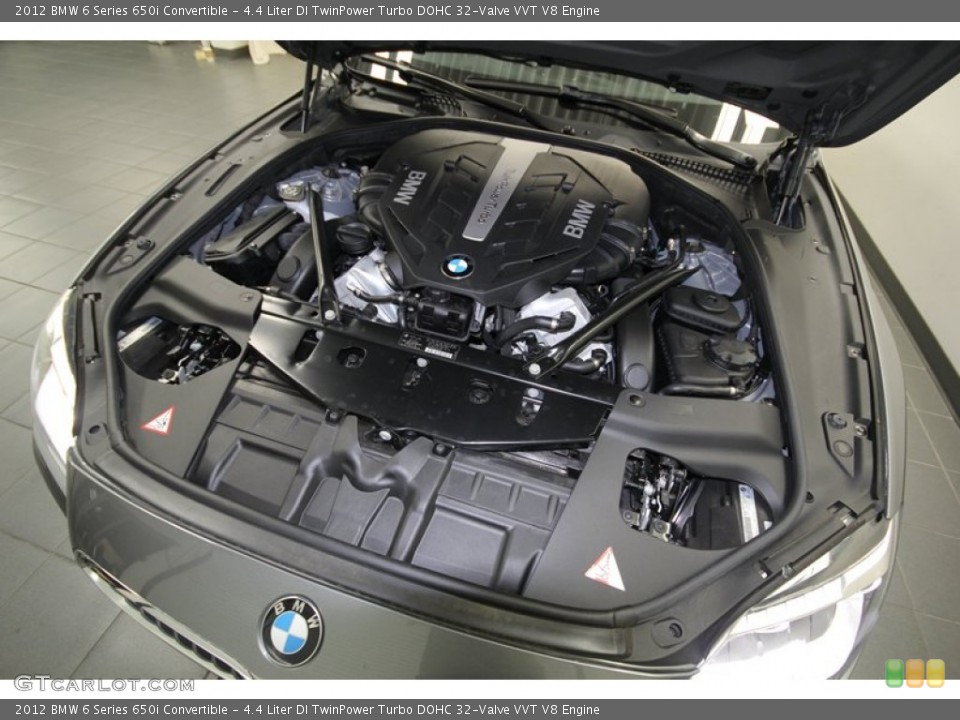 4.4 Liter DI TwinPower Turbo DOHC 32-Valve VVT V8 Engine for the 2012 BMW 6 Series #74617704