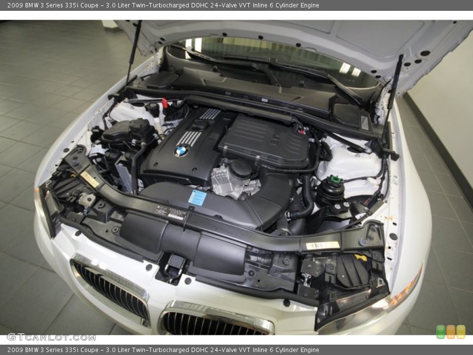 3.0 Liter Twin-Turbocharged DOHC 24-Valve VVT Inline 6 Cylinder Engine for the 2009 BMW 3 Series #74623349