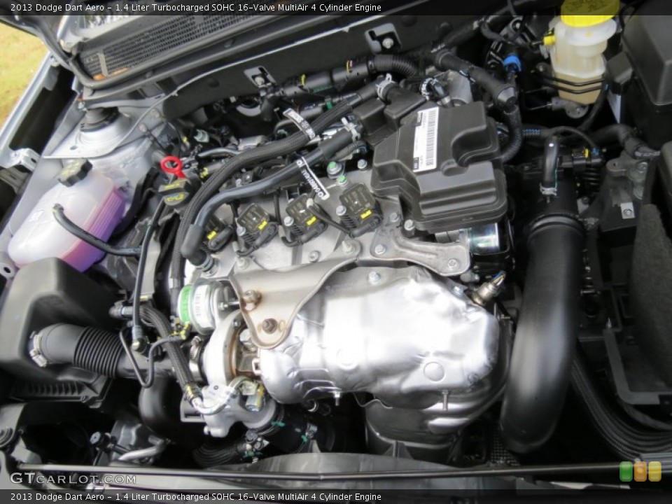 1.4 Liter Turbocharged SOHC 16-Valve MultiAir 4 Cylinder Engine for the 2013 Dodge Dart #74630064