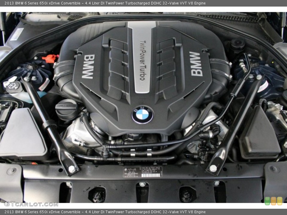 4.4 Liter DI TwinPower Turbocharged DOHC 32-Valve VVT V8 Engine for the 2013 BMW 6 Series #74661192