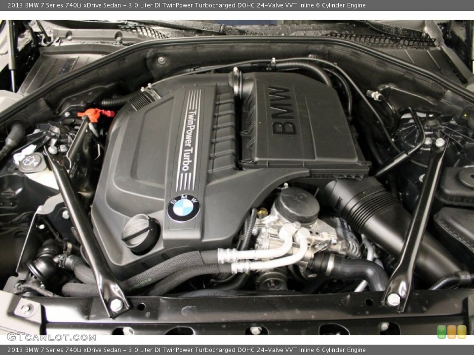 3.0 Liter DI TwinPower Turbocharged DOHC 24-Valve VVT Inline 6 Cylinder Engine for the 2013 BMW 7 Series #74661504