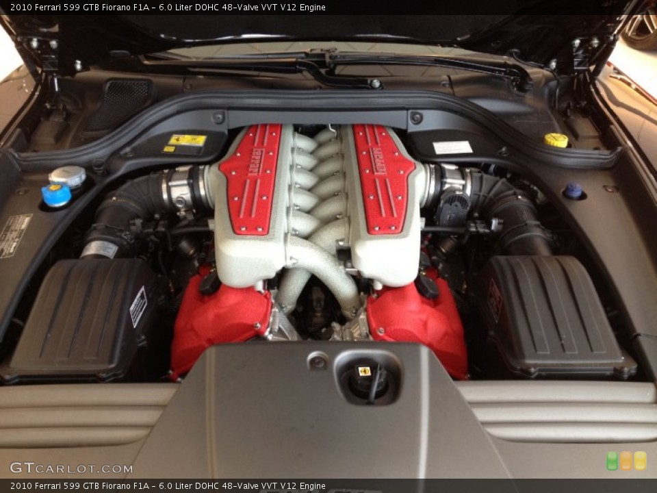 6.0 Liter DOHC 48-Valve VVT V12 Engine for the 2010 Ferrari 599 GTB Fiorano #74663076