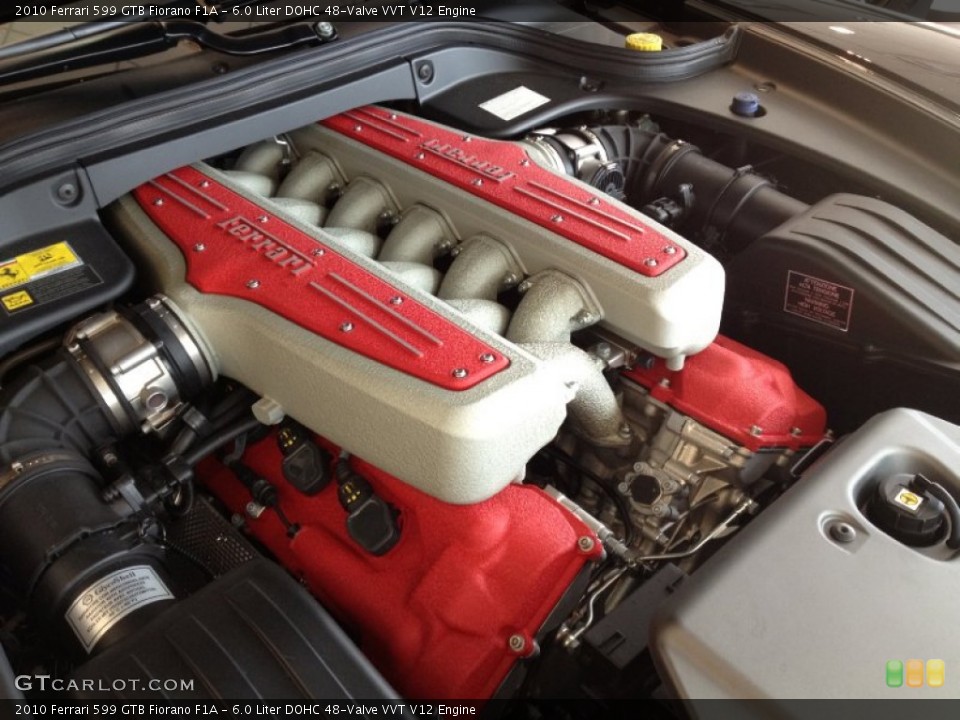 6.0 Liter DOHC 48-Valve VVT V12 Engine for the 2010 Ferrari 599 GTB Fiorano #74663100