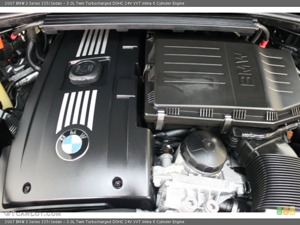 3.0L Twin Turbocharged DOHC 24V VVT Inline 6 Cylinder Engine for the 2007 BMW 3 Series #74663638