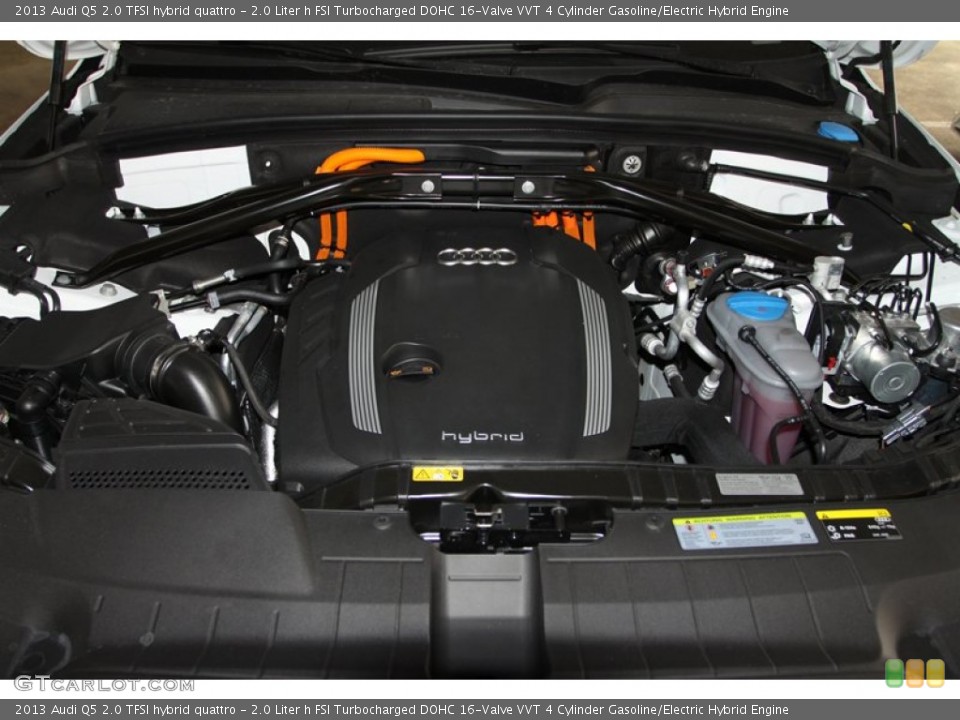 2.0 Liter h FSI Turbocharged DOHC 16-Valve VVT 4 Cylinder Gasoline/Electric Hybrid Engine for the 2013 Audi Q5 #74665743