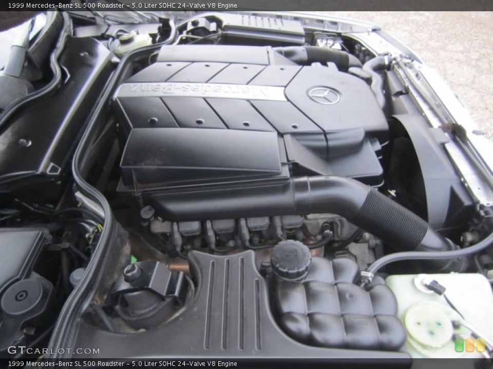 5.0 Liter SOHC 24-Valve V8 Engine for the 1999 Mercedes-Benz SL #74682903