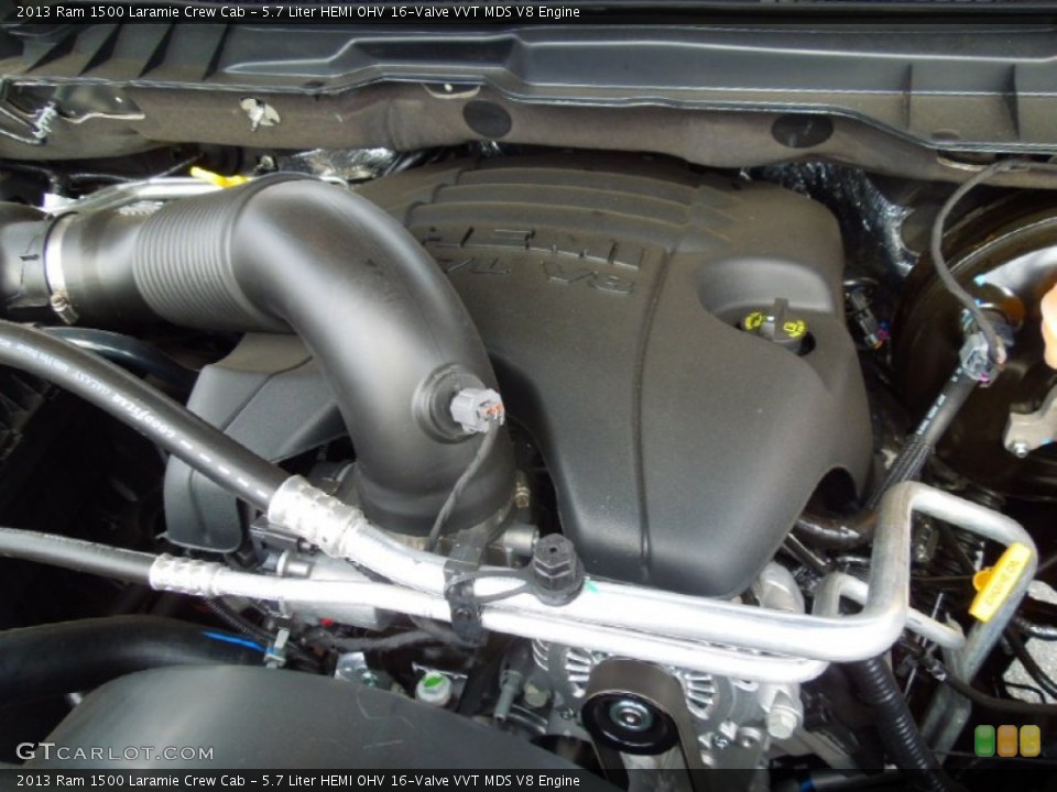 5.7 Liter HEMI OHV 16-Valve VVT MDS V8 Engine for the 2013 Ram 1500 #74703873