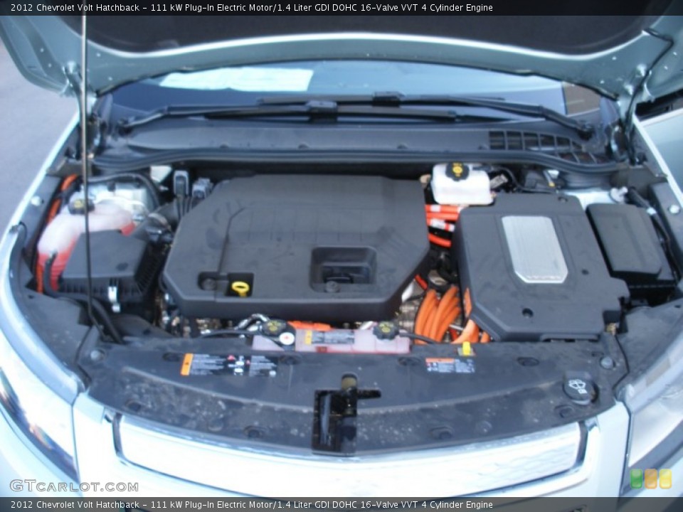 111 kW Plug-In Electric Motor/1.4 Liter GDI DOHC 16-Valve VVT 4 Cylinder Engine for the 2012 Chevrolet Volt #74705911