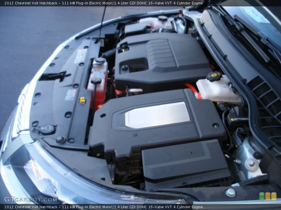 111 kW Plug-In Electric Motor/1.4 Liter GDI DOHC 16-Valve VVT 4 Cylinder Engine for the 2012 Chevrolet Volt #74705931