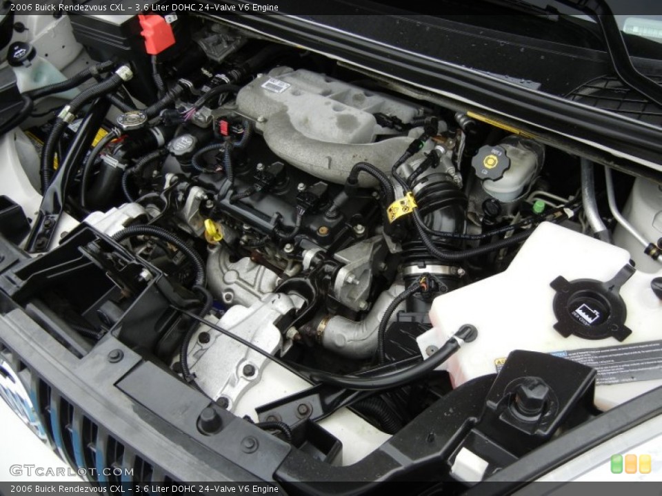 3.6 Liter DOHC 24-Valve V6 Engine for the 2006 Buick Rendezvous #74707711