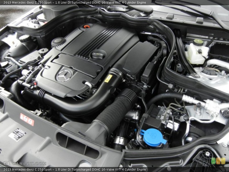 1.8 Liter DI Turbocharged DOHC 16-Valve VVT 4 Cylinder Engine for the 2013 Mercedes-Benz C #74707854