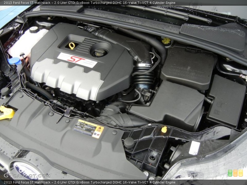 2.0 Liter GTDI EcoBoost Turbocharged DOHC 16-Valve Ti-VCT 4 Cylinder Engine for the 2013 Ford Focus #74711380