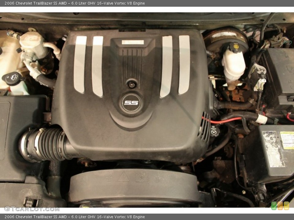 6.0 Liter OHV 16-Valve Vortec V8 Engine for the 2006 Chevrolet TrailBlazer #74713633