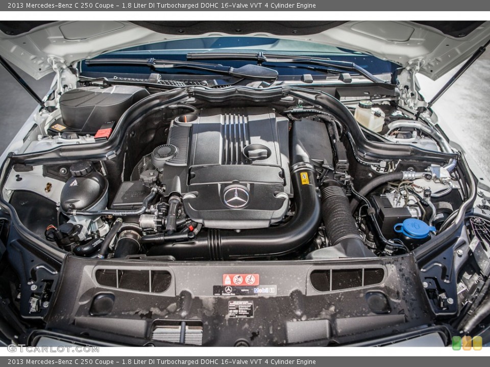 1.8 Liter DI Turbocharged DOHC 16-Valve VVT 4 Cylinder Engine for the 2013 Mercedes-Benz C #74713978