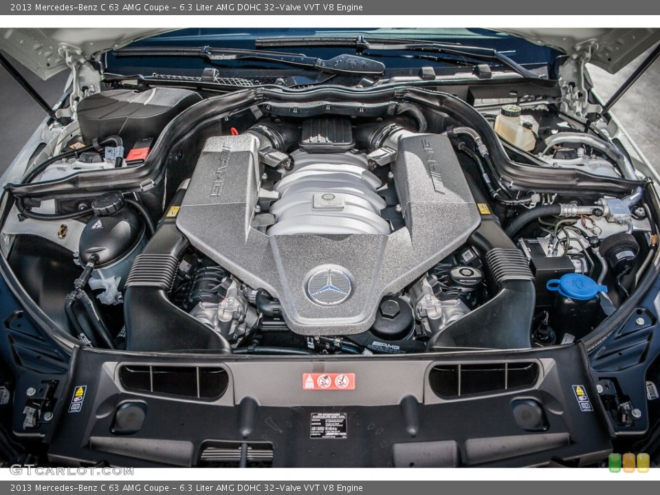 6.3 Liter AMG DOHC 32-Valve VVT V8 Engine for the 2013 Mercedes-Benz C #74714320