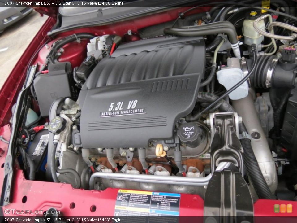 5.3 Liter OHV 16 Valve LS4 V8 Engine for the 2007 Chevrolet Impala #74728189