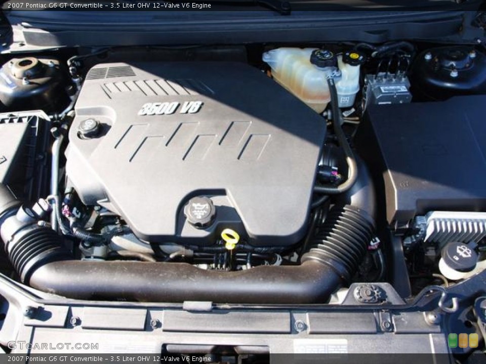 3.5 Liter OHV 12-Valve V6 2007 Pontiac G6 Engine