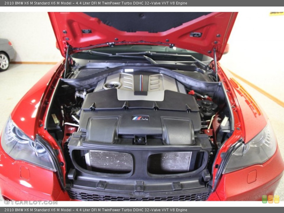 4.4 Liter DFI M TwinPower Turbo DOHC 32-Valve VVT V8 2010 BMW X6 M Engine