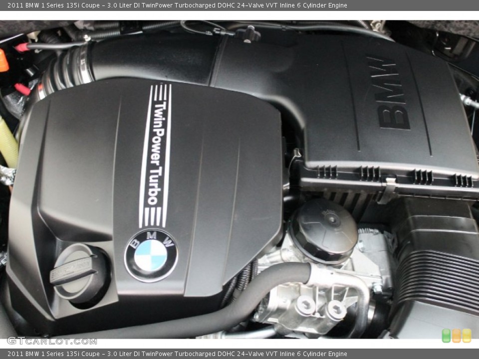 3.0 Liter DI TwinPower Turbocharged DOHC 24-Valve VVT Inline 6 Cylinder Engine for the 2011 BMW 1 Series #74741300