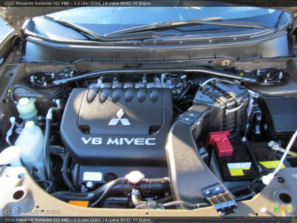 3.0 Liter DOHC 24-Valve MIVEC V6 Engine for the 2010 Mitsubishi Outlander #74753884