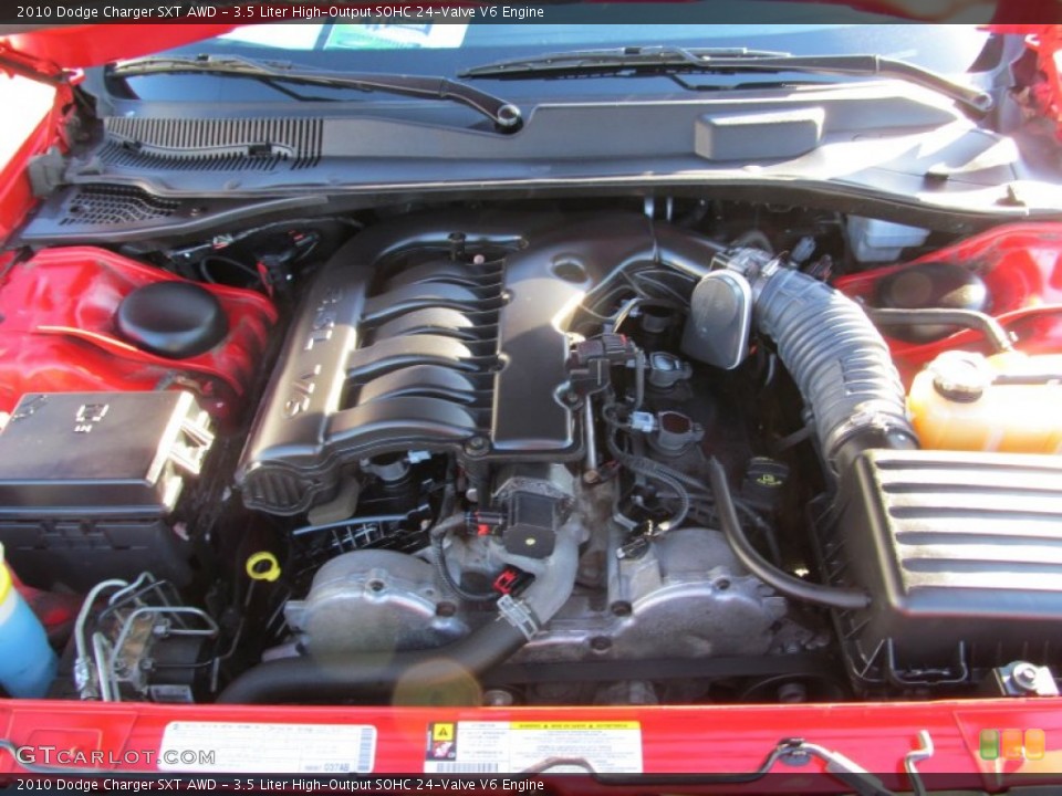 3.5 Liter High-Output SOHC 24-Valve V6 Engine for the 2010 Dodge Charger #74754377