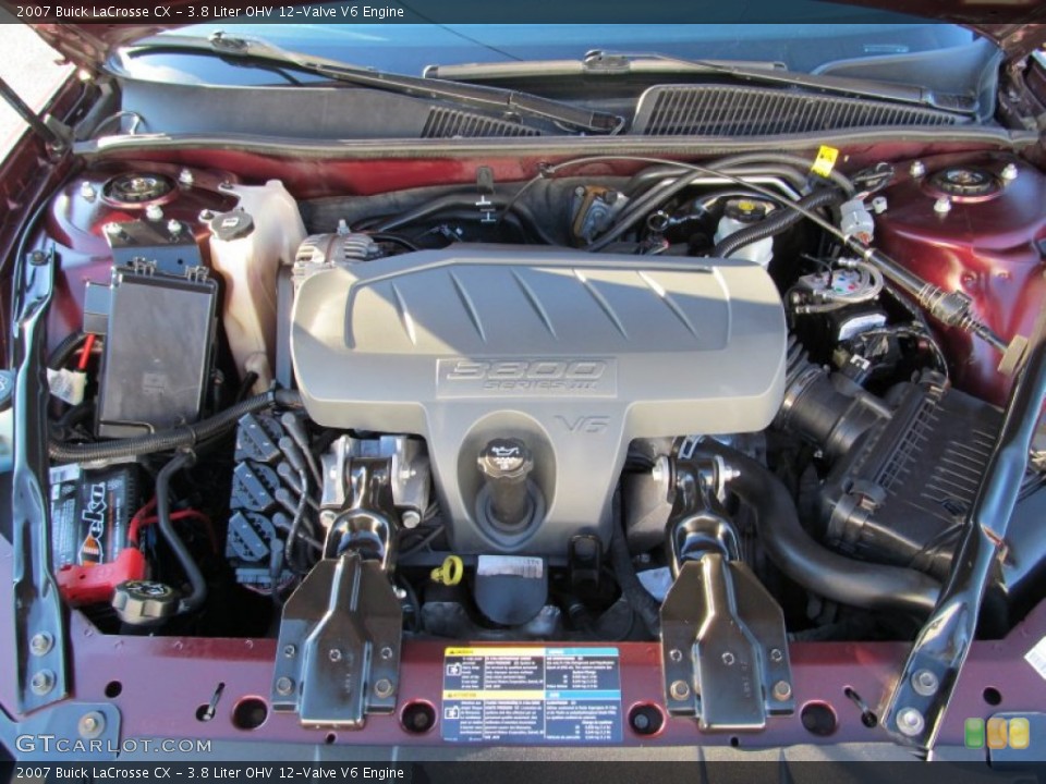 3.8 Liter OHV 12-Valve V6 Engine for the 2007 Buick LaCrosse #74755230