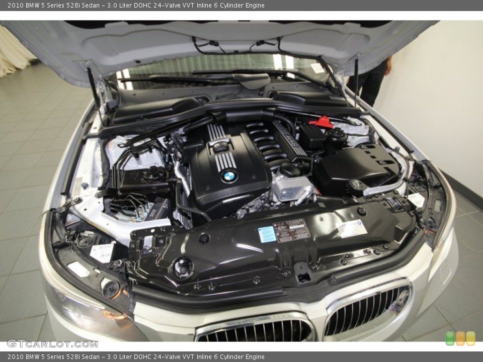 3.0 Liter DOHC 24-Valve VVT Inline 6 Cylinder Engine for the 2010 BMW 5 Series #74762506