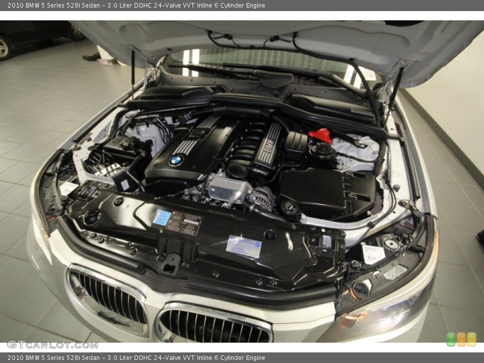 3.0 Liter DOHC 24-Valve VVT Inline 6 Cylinder Engine for the 2010 BMW 5 Series #74762525