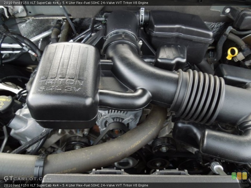 5.4 Liter Flex-Fuel SOHC 24-Valve VVT Triton V8 Engine for the 2010 Ford F150 #74766913