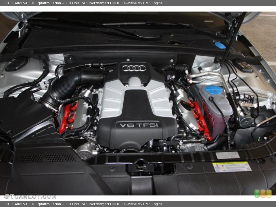 3.0 Liter FSI Supercharged DOHC 24-Valve VVT V6 Engine for the 2013 Audi S4 #74772757