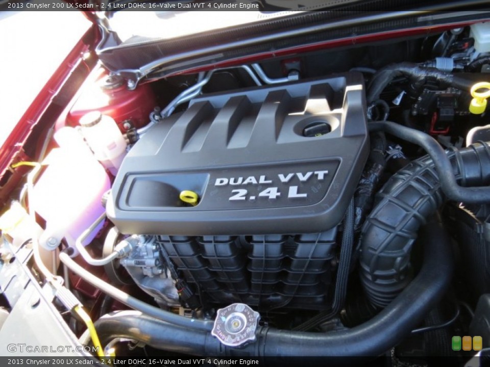 2.4 Liter DOHC 16-Valve Dual VVT 4 Cylinder Engine for the 2013 Chrysler 200 #74775835