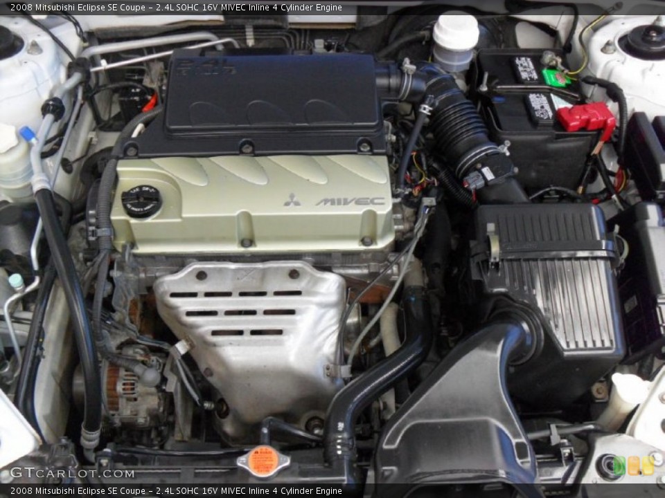 2.4L SOHC 16V MIVEC Inline 4 Cylinder Engine for the 2008 Mitsubishi Eclipse #74781058