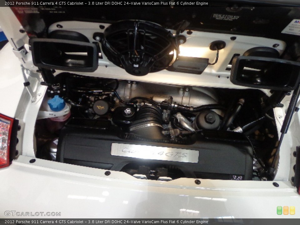 3.8 Liter DFI DOHC 24-Valve VarioCam Plus Flat 6 Cylinder Engine for the 2012 Porsche 911 #74790464