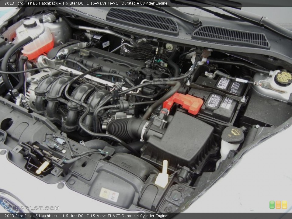 1.6 Liter DOHC 16-Valve Ti-VCT Duratec 4 Cylinder Engine for the 2013 Ford Fiesta #74792339