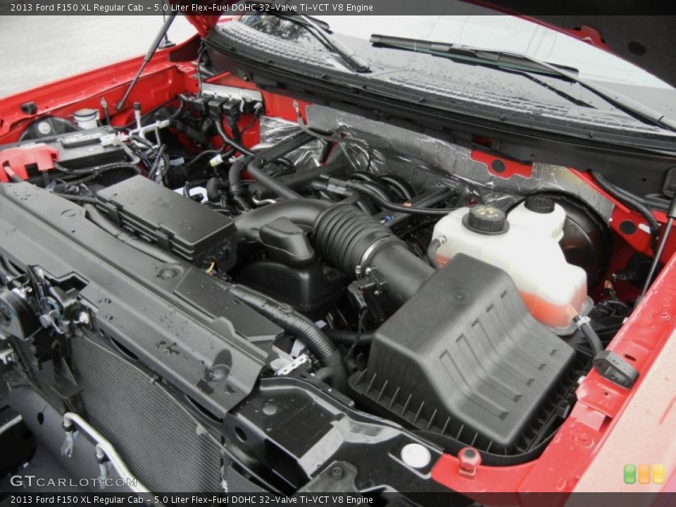 5.0 Liter Flex-Fuel DOHC 32-Valve Ti-VCT V8 Engine for the 2013 Ford F150 #74793215