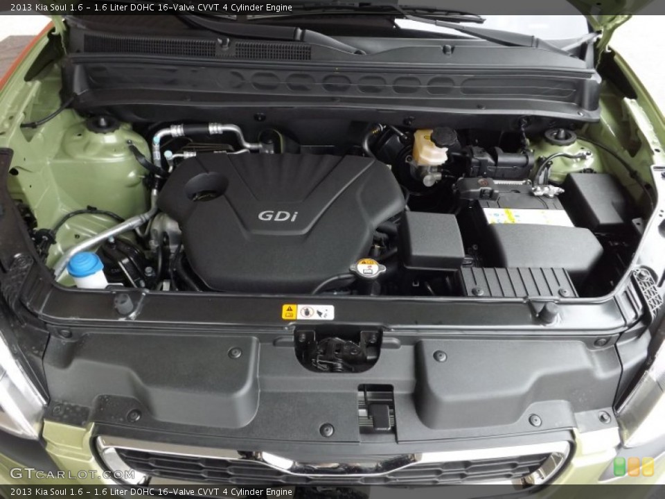 1.6 Liter DOHC 16-Valve CVVT 4 Cylinder Engine for the 2013 Kia Soul #74794901
