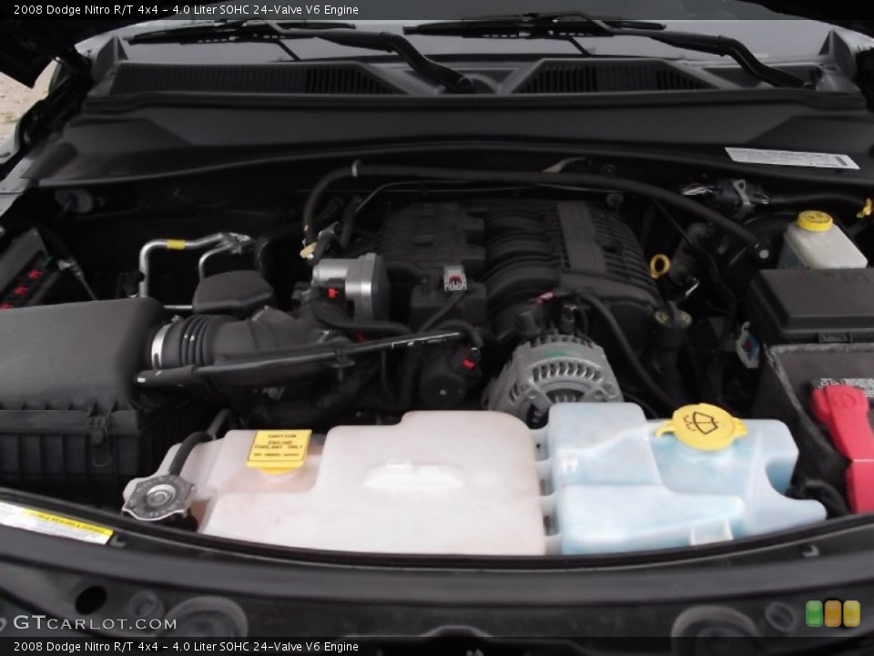 4.0 Liter SOHC 24-Valve V6 Engine for the 2008 Dodge Nitro #74795252