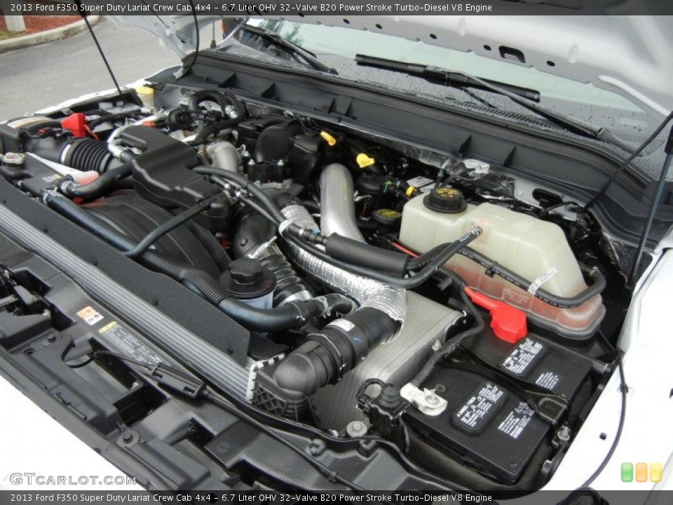 6.7 Liter OHV 32-Valve B20 Power Stroke Turbo-Diesel V8 Engine for the 2013 Ford F350 Super Duty #74796596