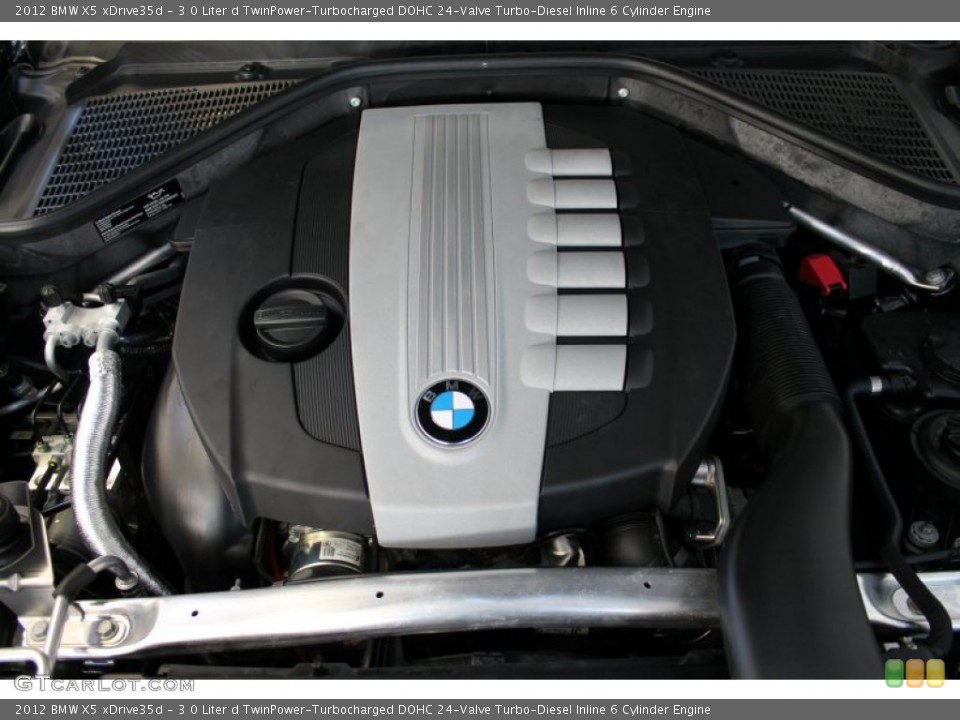 3.0 Liter d TwinPower-Turbocharged DOHC 24-Valve Turbo-Diesel Inline 6 Cylinder Engine for the 2012 BMW X5 #74796607
