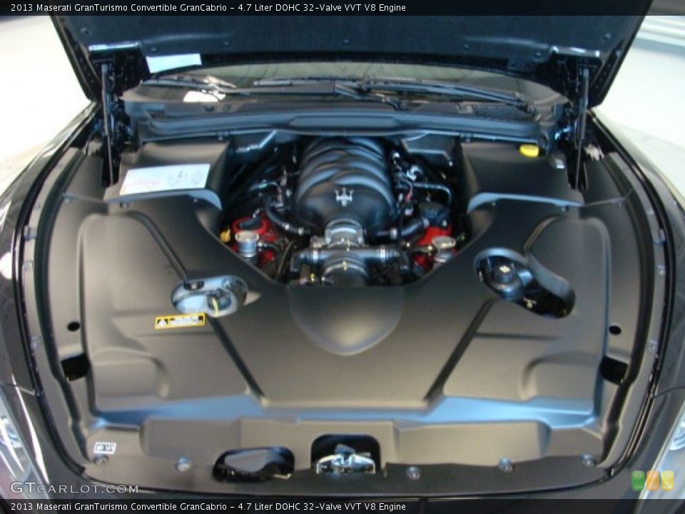 4.7 Liter DOHC 32-Valve VVT V8 Engine for the 2013 Maserati GranTurismo Convertible #74800717