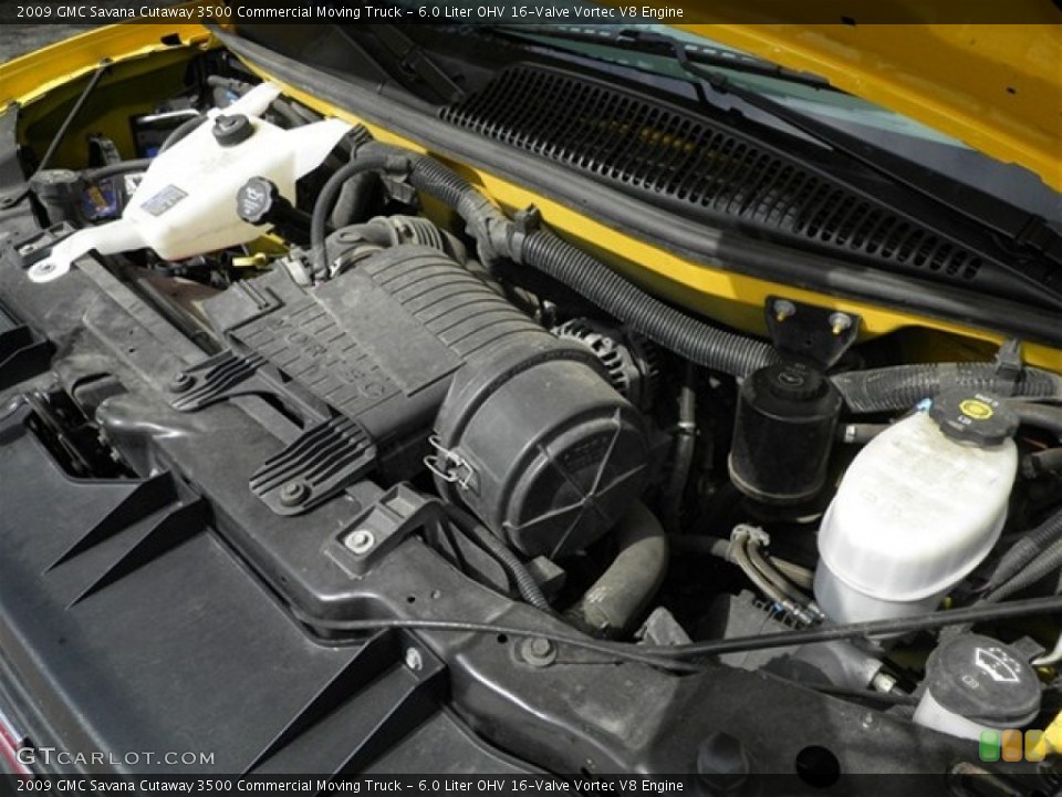 6.0 Liter OHV 16-Valve Vortec V8 Engine for the 2009 GMC Savana Cutaway #74809203