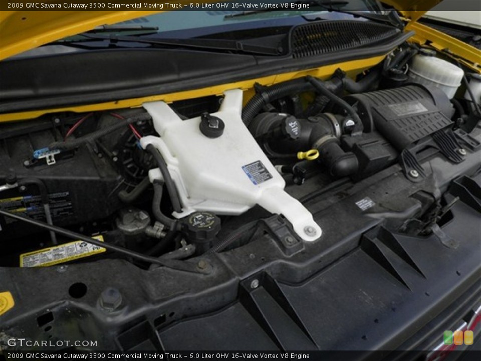 6.0 Liter OHV 16-Valve Vortec V8 Engine for the 2009 GMC Savana Cutaway #74809631