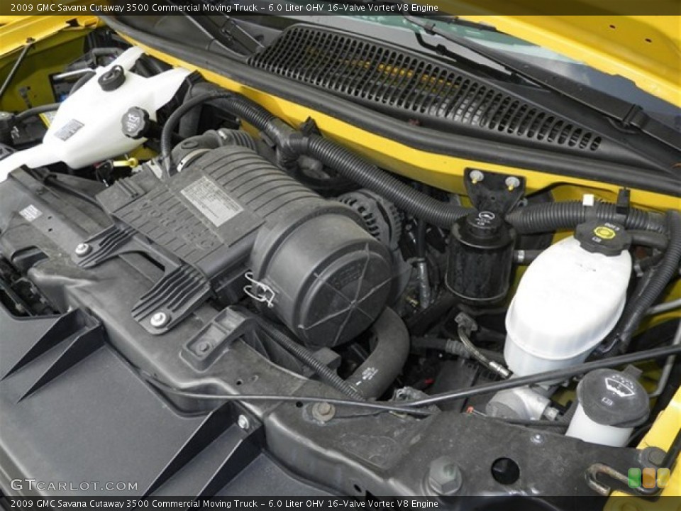 6.0 Liter OHV 16-Valve Vortec V8 Engine for the 2009 GMC Savana Cutaway #74809657