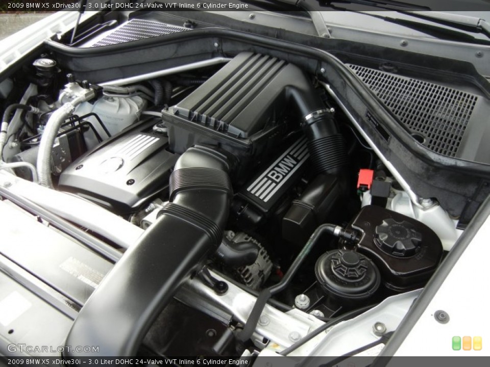 3.0 Liter DOHC 24-Valve VVT Inline 6 Cylinder Engine for the 2009 BMW X5 #74811077