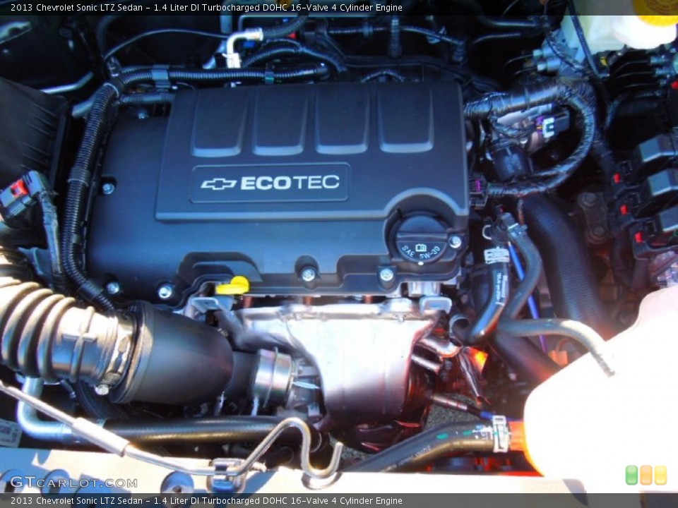 1.4 Liter DI Turbocharged DOHC 16-Valve 4 Cylinder Engine for the 2013 Chevrolet Sonic #74817671