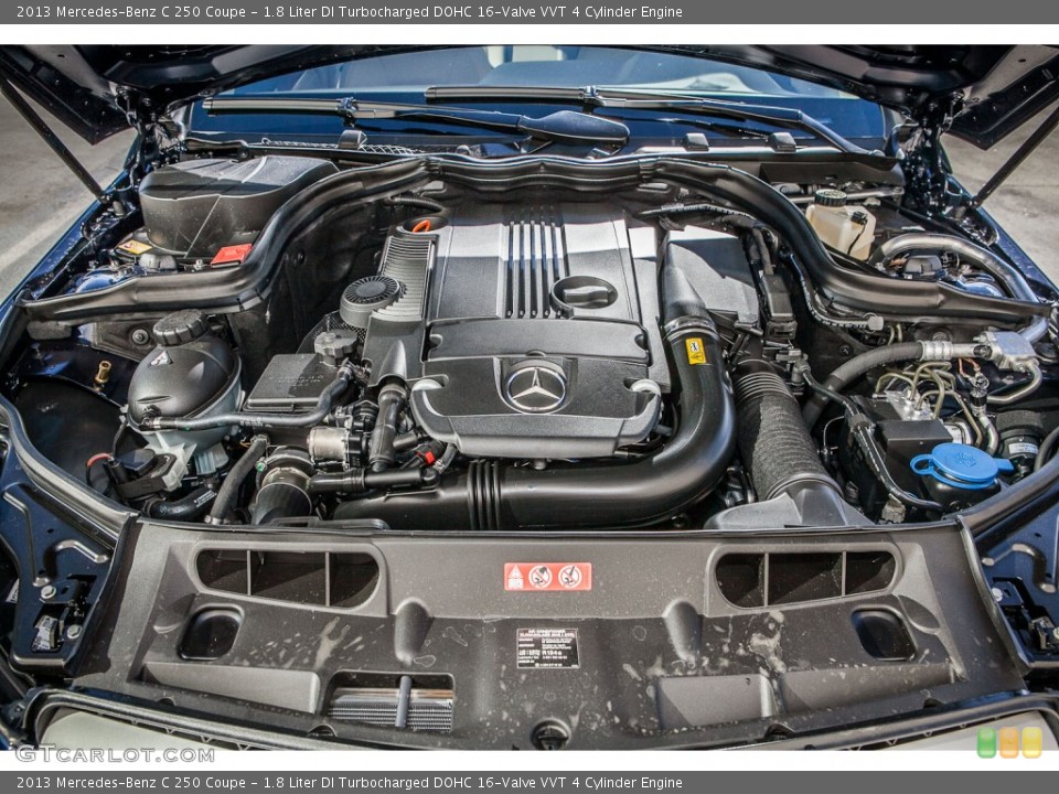 1.8 Liter DI Turbocharged DOHC 16-Valve VVT 4 Cylinder Engine for the 2013 Mercedes-Benz C #74818421