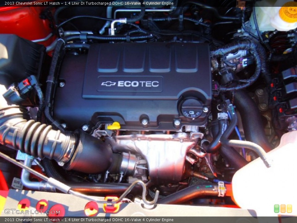 1.4 Liter DI Turbocharged DOHC 16-Valve 4 Cylinder Engine for the 2013 Chevrolet Sonic #74818529