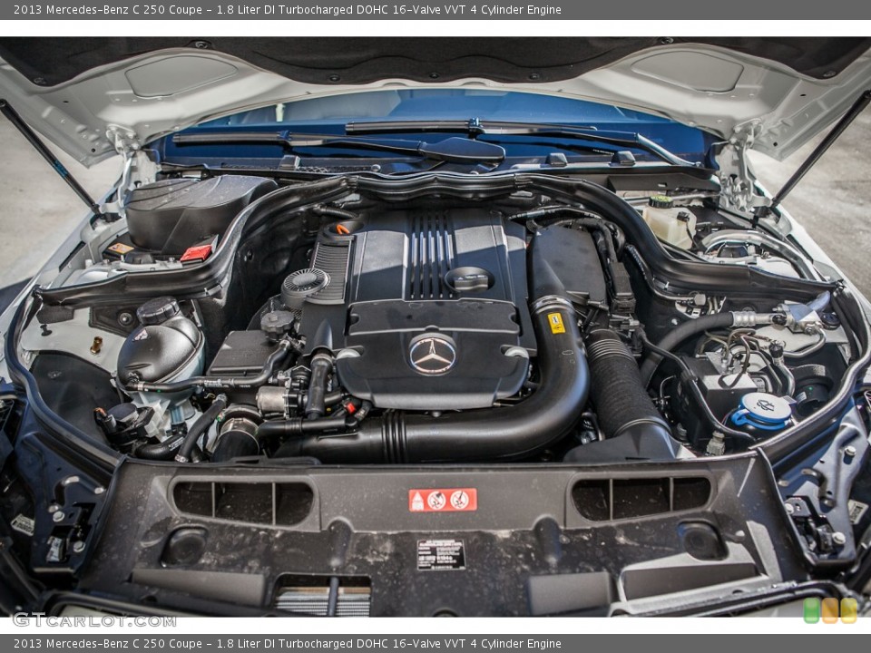 1.8 Liter DI Turbocharged DOHC 16-Valve VVT 4 Cylinder Engine for the 2013 Mercedes-Benz C #74819479