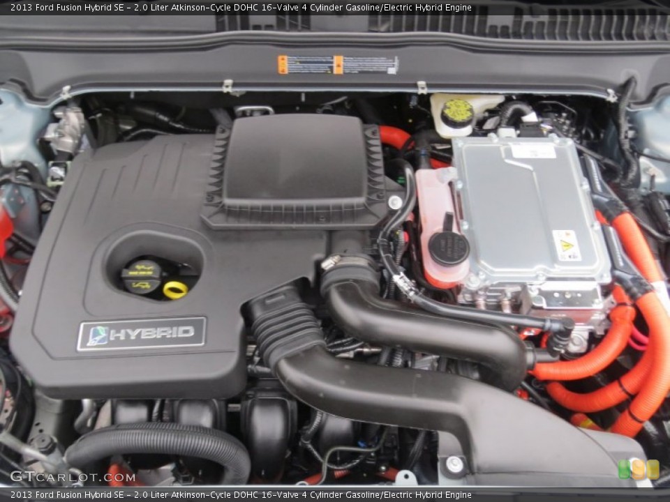 2.0 Liter Atkinson-Cycle DOHC 16-Valve 4 Cylinder Gasoline/Electric Hybrid Engine for the 2013 Ford Fusion #74838908